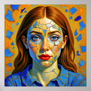 Poster "Kaela" - Motif d'un passé