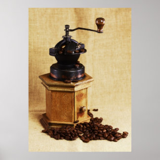 Poster Kaffeemühle