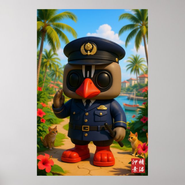 Poster Kagu Mamoru Kun (Devant)