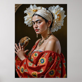 Poster Kahlo Portrait