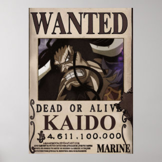 Poster Kaido Recherché Bounty
