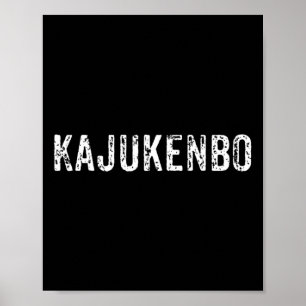 Poster Kajukenbo I Karate Judo Jujutsu - Carte Cadeau