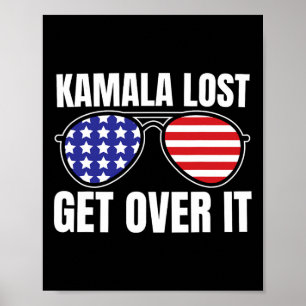 Poster Kamala a perdu, passez à autre chose, drôle de vic