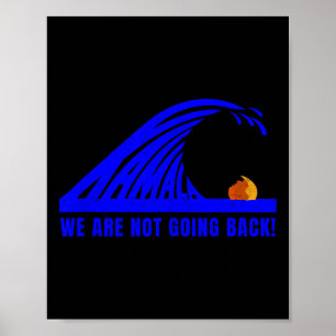 Poster Kamala Blue Wave 2024 Harris Wheimer Président