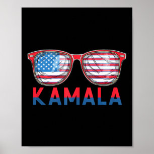 Poster Kamala Harris 2024 Madame la Présidente Kamala 47 
