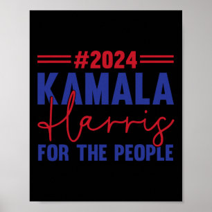 Poster Kamala Harris 2024 Pour L'Élection Populaire 2024
