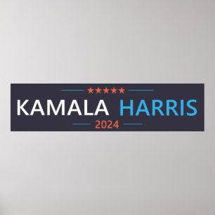 Poster Kamala Harris 2024 Présidente