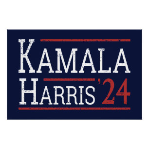 Poster Kamala Harris Election 2024 I