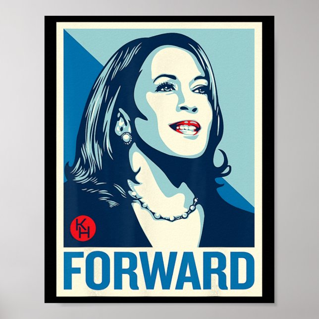 Poster Kamala Harris Forward (Devant)