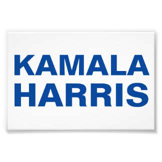 Poster Kamala Harris (PERSONNALISABLE)