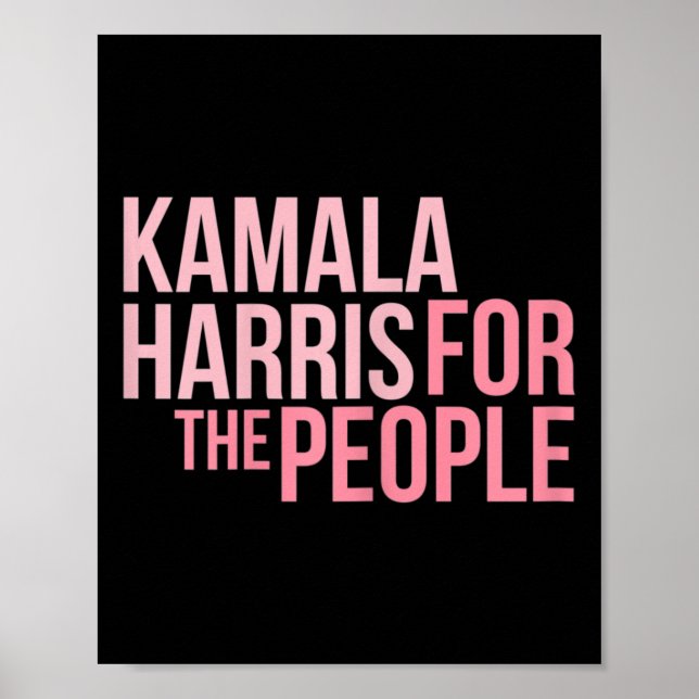 Poster Kamala Harris Pour Le Peuple - Aka 2020 Vice Presi (Devant)