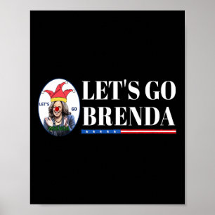 Poster Kamala Shirt Let&#' ; s Go Brenda Laughin Harris
