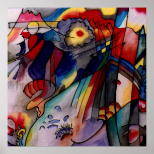 Poster Kandinsky 1913 Peinture Abstraite