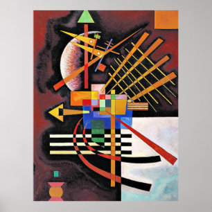 Poster Kandinsky - Au-dessus et à gauche,