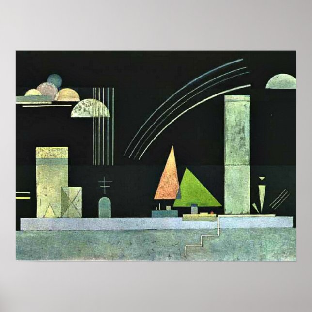 Poster Kandinsky — Au repos (Devant)