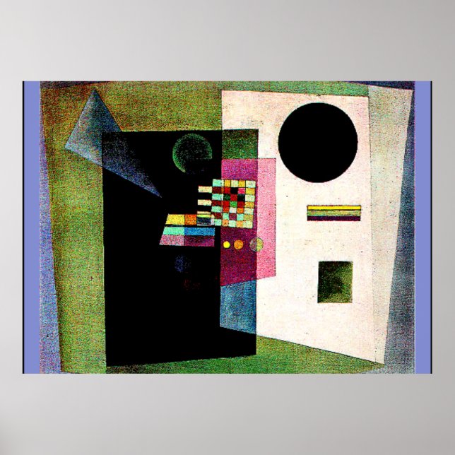 Poster Kandinsky - Au repos (Devant)