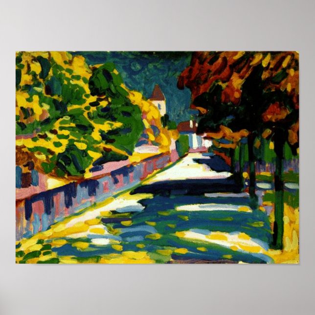 Poster Kandinsky - Automne en Bavière (Devant)