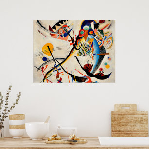 Poster Kandinsky - Blue Segment
