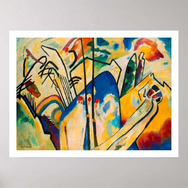 Poster Kandinsky - Composition IV (Devant)