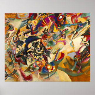 Poster Kandinsky "Composition VII" Imprimer