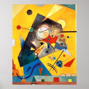 Poster Kandinsky Harmonie calme Art Abstrait
