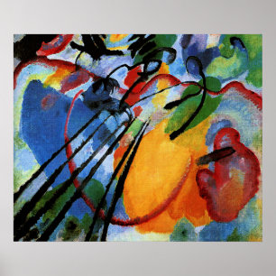 Poster Kandinsky - Improvisation 26, Rowing