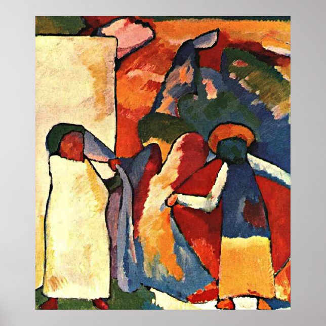 Poster Kandinsky - Improvisation 6, (Africain), (Devant)
