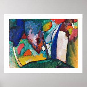 POSTER : KANDINSKY : LA CASCADE