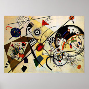 Poster Kandinsky - Ligne Transverse