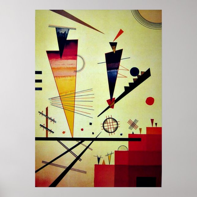 Poster Kandinsky - Merry Structure (Devant)