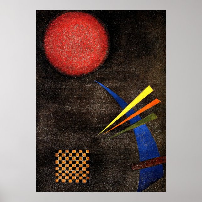 Poster Kandinsky - Modérément (Devant)