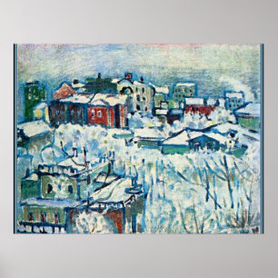 Poster Kandinsky - Moscow, Smolensky Boulevard Study