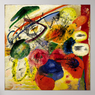 Poster Kandinsky - Noires frappes