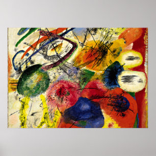 Poster Kandinsky - Noires frappes