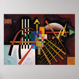 Poster Kandinsky peinture Abstraite oeuvre classique