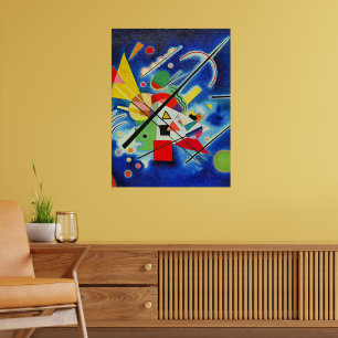 Poster Kandinsky - Peinture Bleue