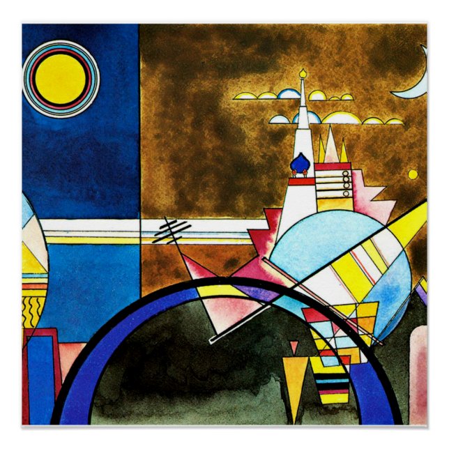 Poster Kandinsky - Photo XXI, Grande Porte Kiev (Devant)