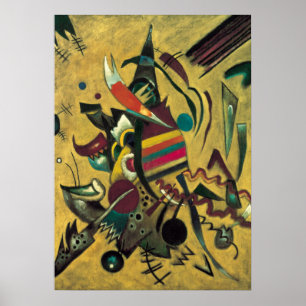 Poster Kandinsky Points Peinture en toile Abstraite