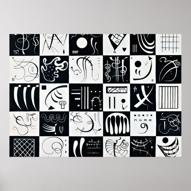 Poster Kandinsky - Trente (Devant)