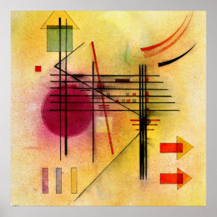 Poster Kandinsky - Vibrant, popular abstract painting