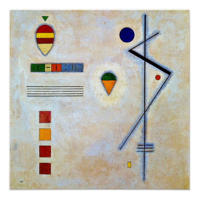 Poster Kandinsky - Von-Zu (Devant)