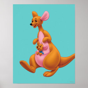 Poster Kanga et Roo
