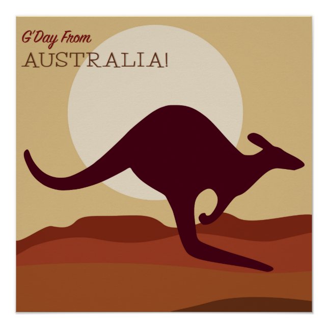 Poster Kangaroo externe (Devant)