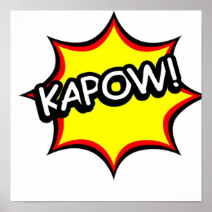 Poster Kapow Comic Tee