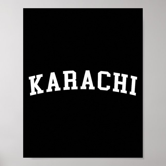 Poster Karachi  (Devant)