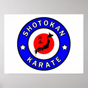 Poster Karaté de Shotokan