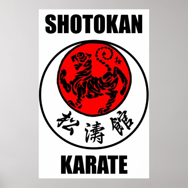 Poster Karaté de Shotokan (Devant)
