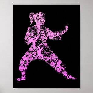 Poster Karaté Girls