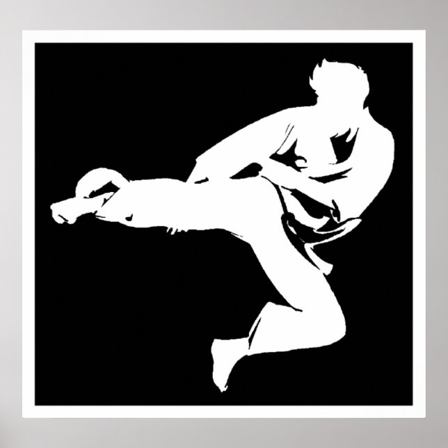 Poster Karate Kicker (Devant)