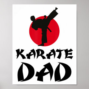 Poster Karate Papa Martial Arts